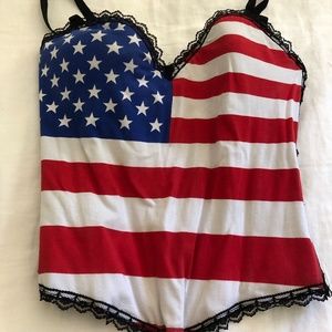 Adore Me American Flag Corset